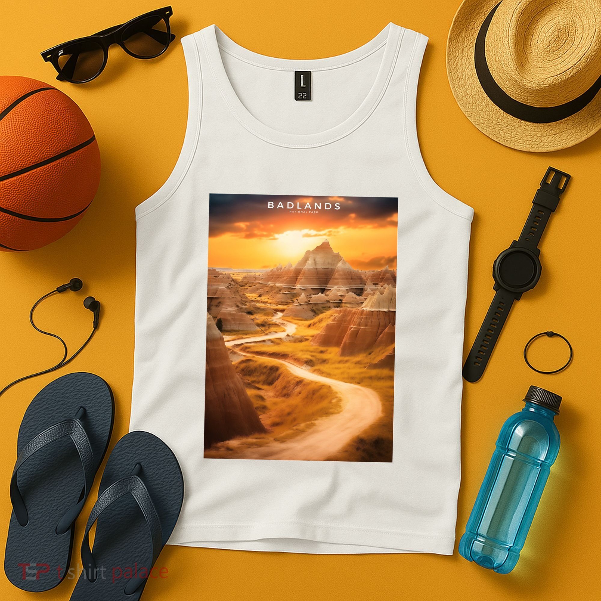Badlands National Park Photographic Tank Top