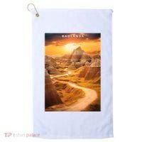 Badlands National Park Photographic Golf Towel thumb 0