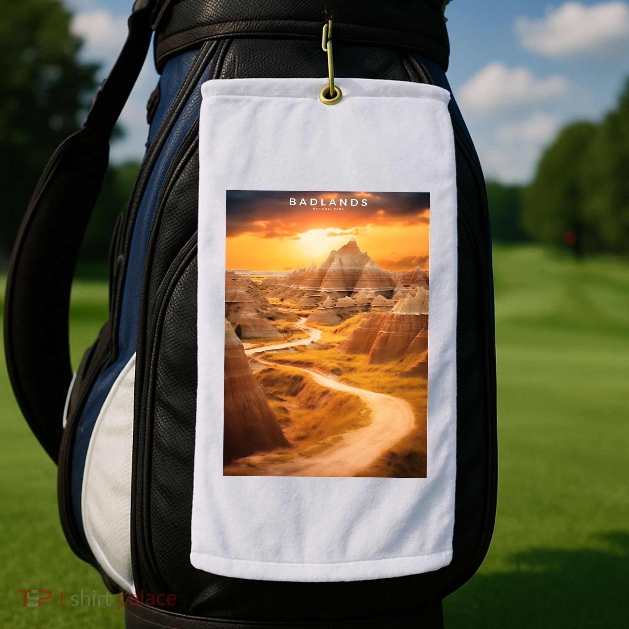 Badlands National Park Photographic Golf Towel
