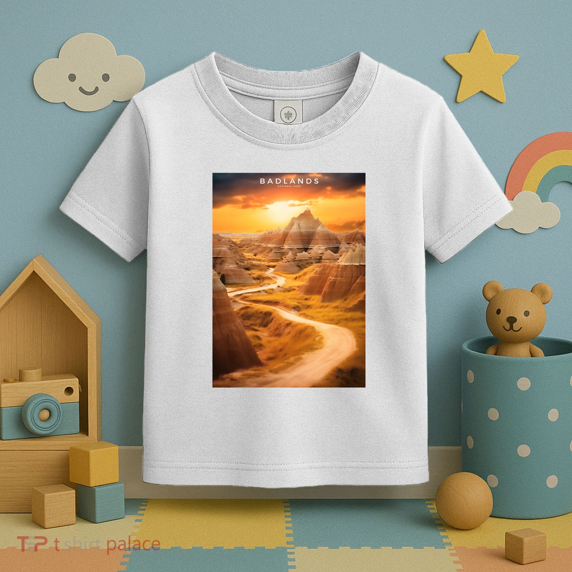 Badlands National Park Photographic Toddler T-Shirt