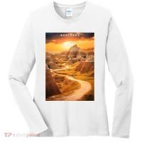 Badlands National Park Photographic Women's Long Sleeve Shirt thumb 0