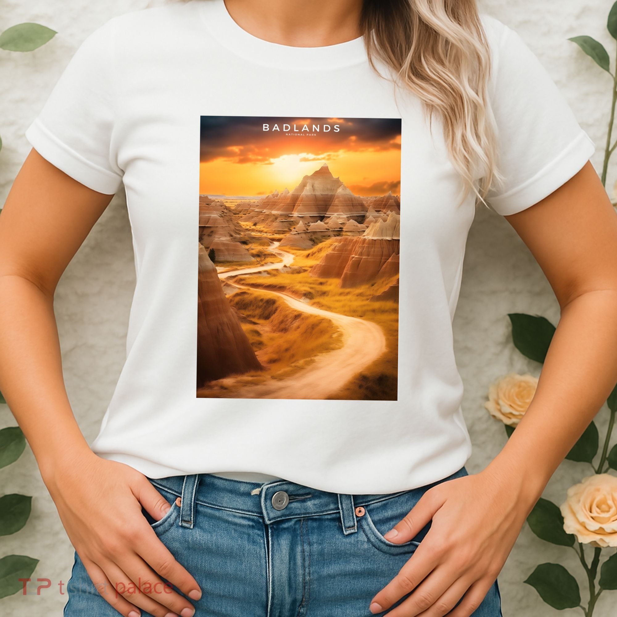 Badlands National Park Photographic Women's T-Shirt