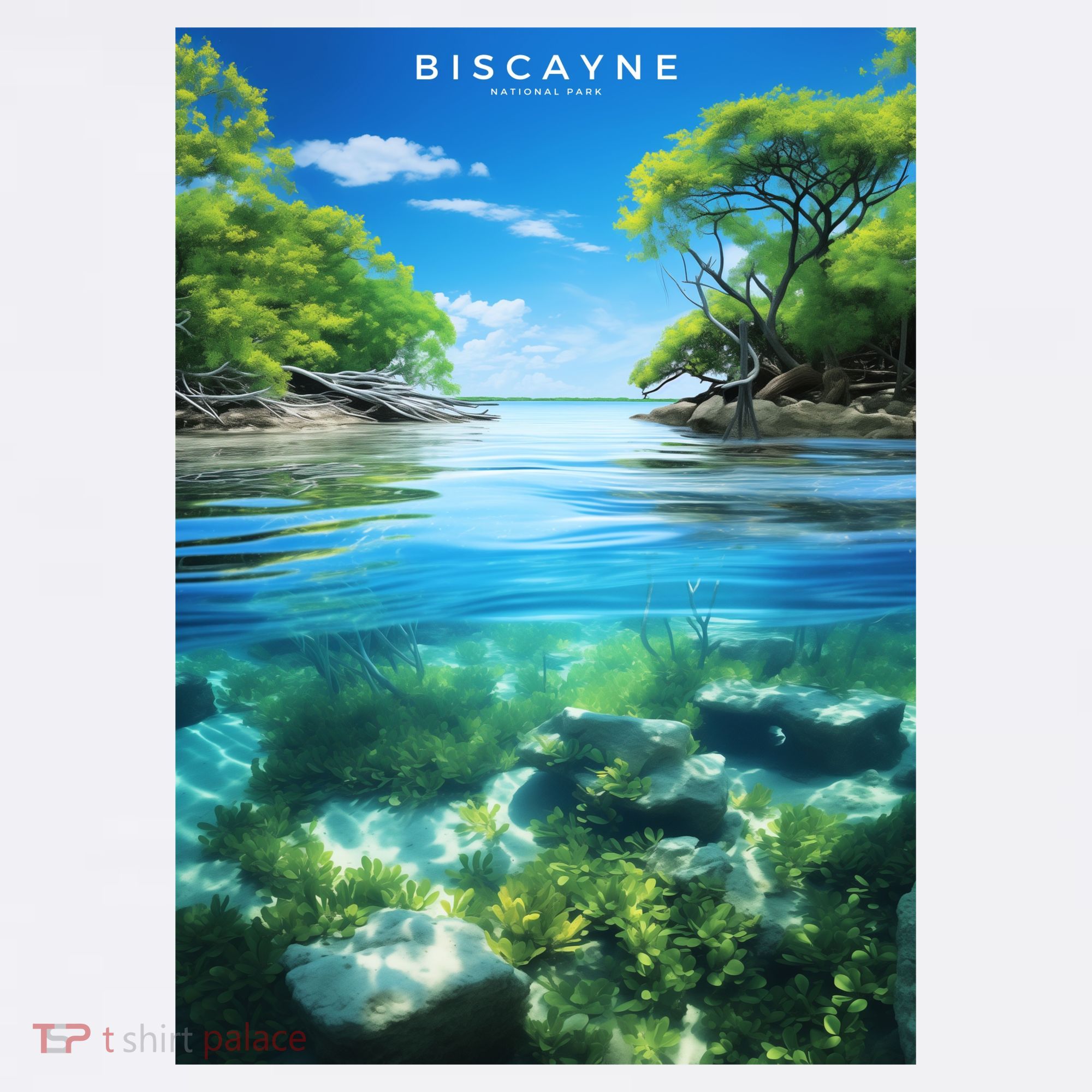 Biscayne National Park Photographic Baby Bodysuit