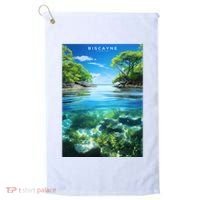 Biscayne National Park Photographic Golf Towel thumb 0