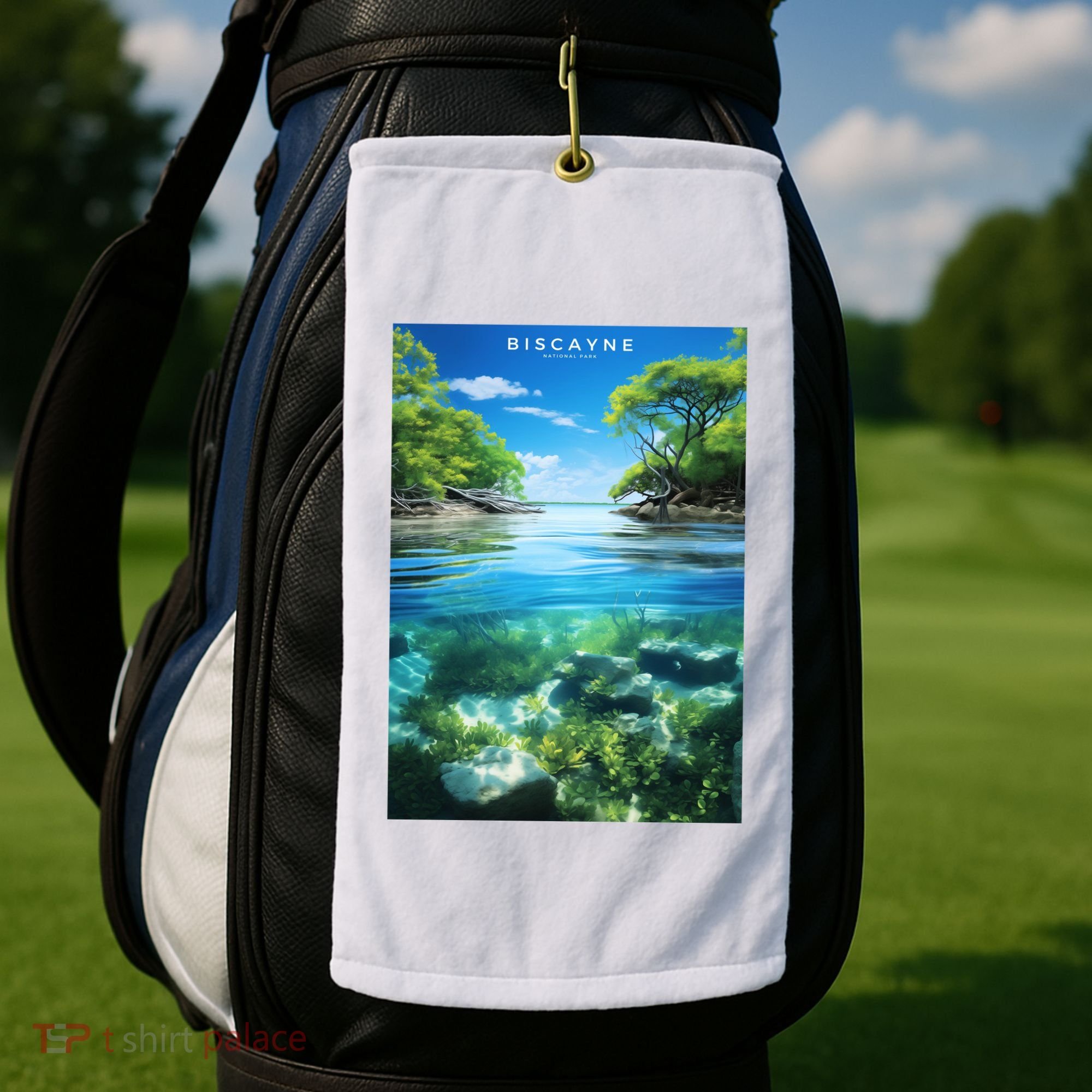 Biscayne National Park Photographic Golf Towel