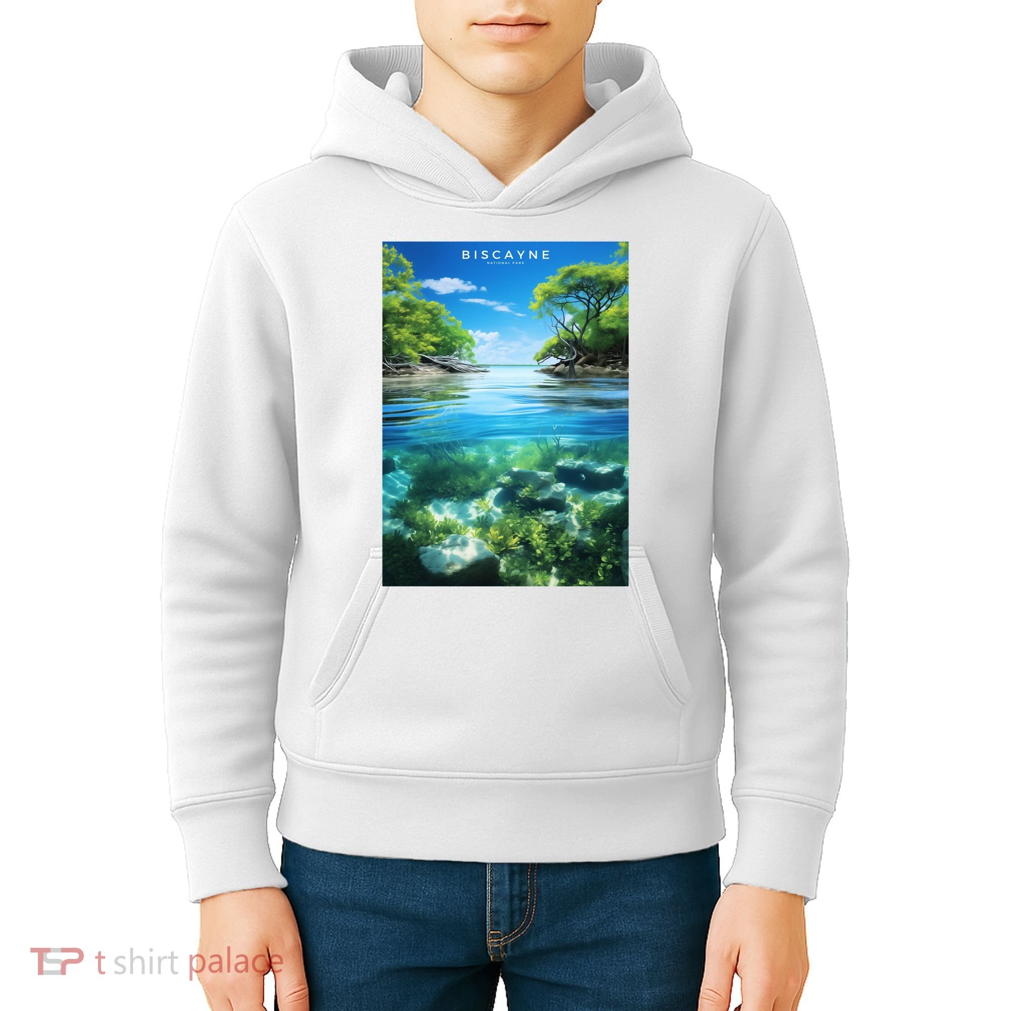 Biscayne National Park Photographic Kids Hoodie