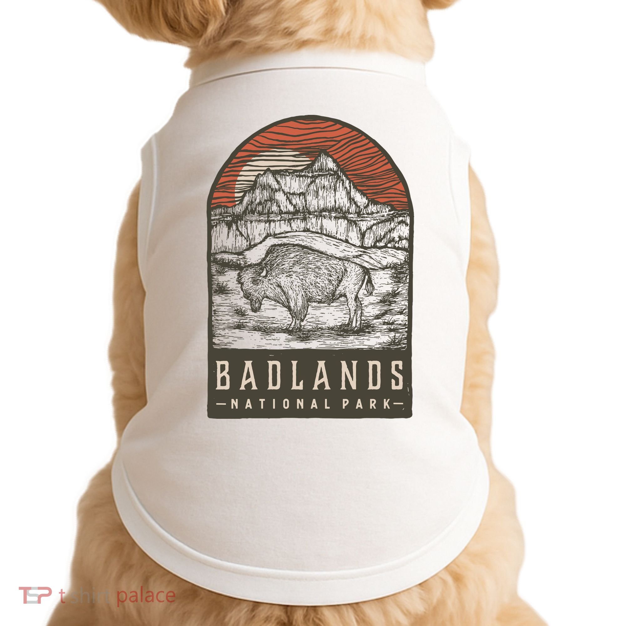 Badlands National Park Doggie Tank