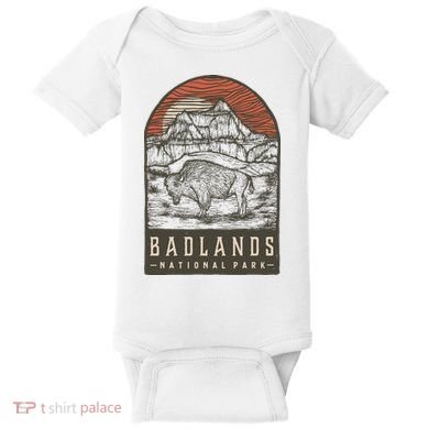 Badlands National Park Baby Bodysuit