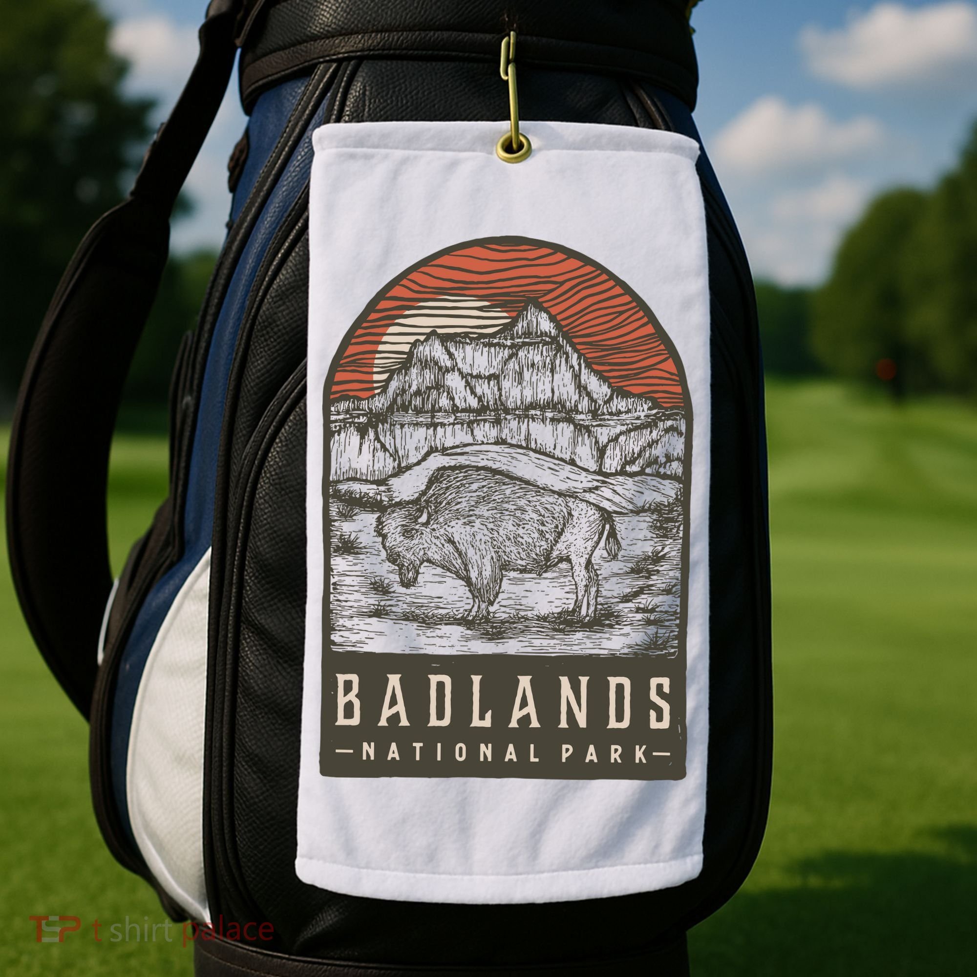 Badlands National Park Golf Towel