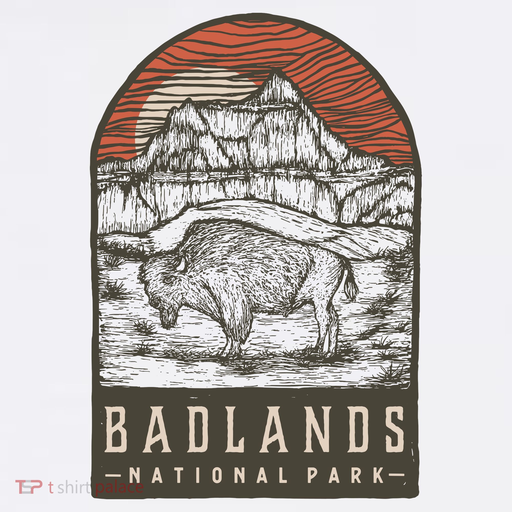 Badlands National Park Visor