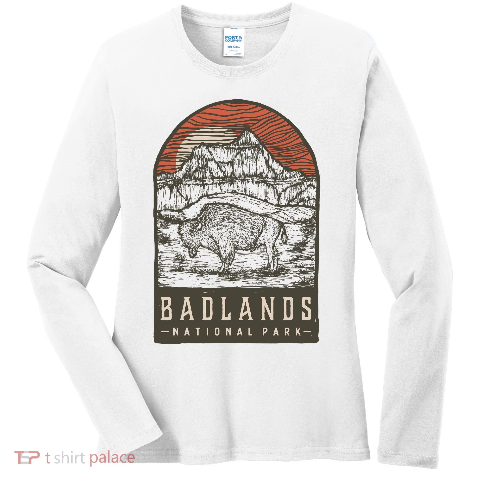 Badlands National Park Women's Long Sleeve Shirt