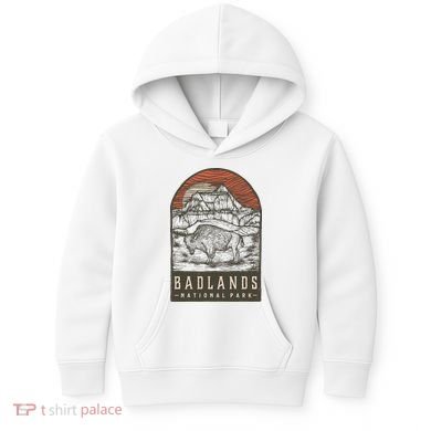 Badlands National Park Kids Hoodie