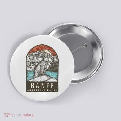 Banff National Park Button