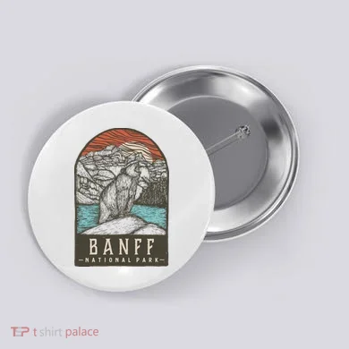 Banff National Park Button