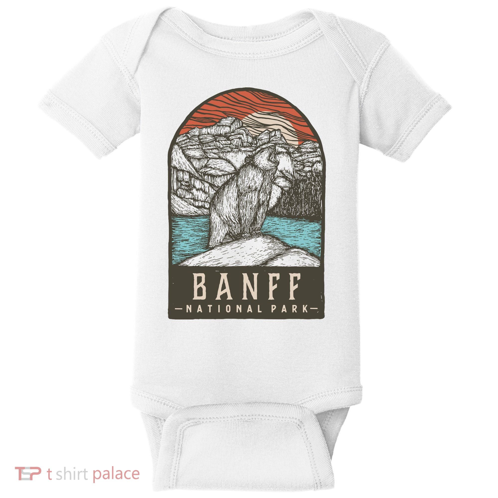 Banff National Park Baby Bodysuit