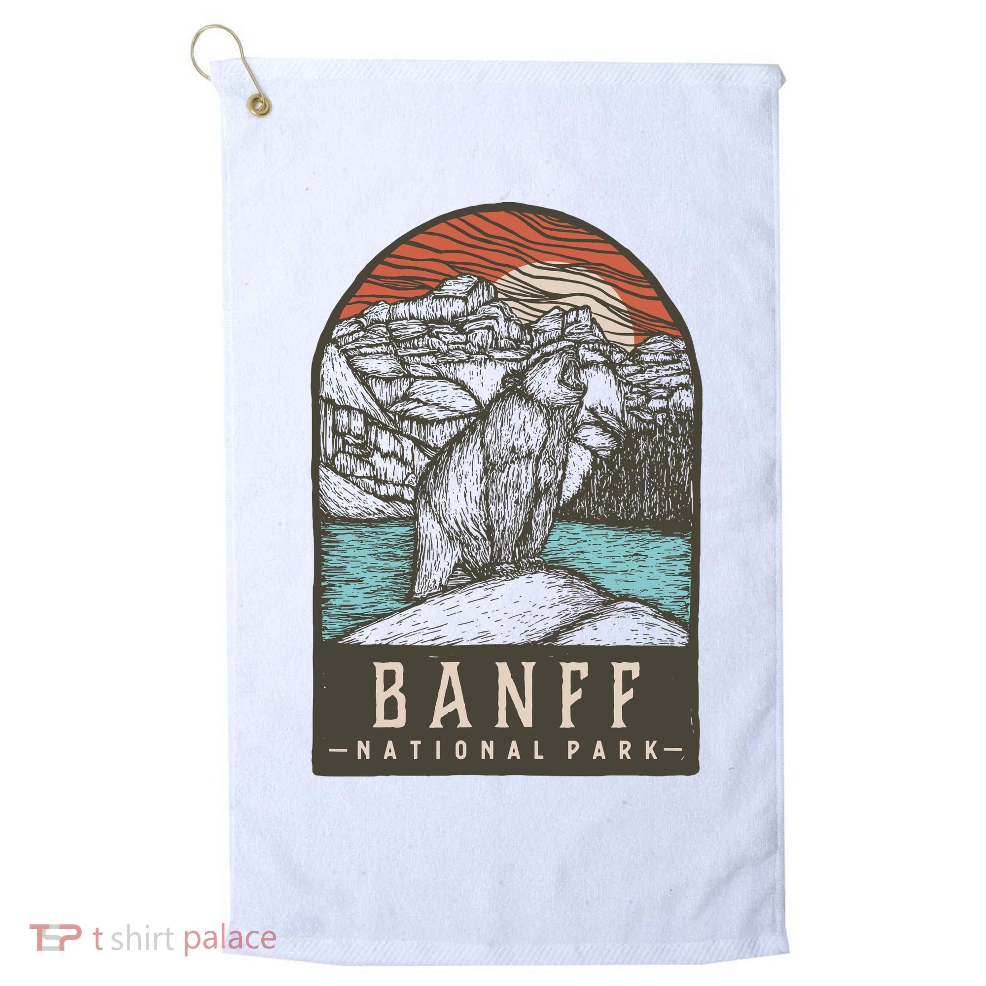 Banff National Park Golf Towel