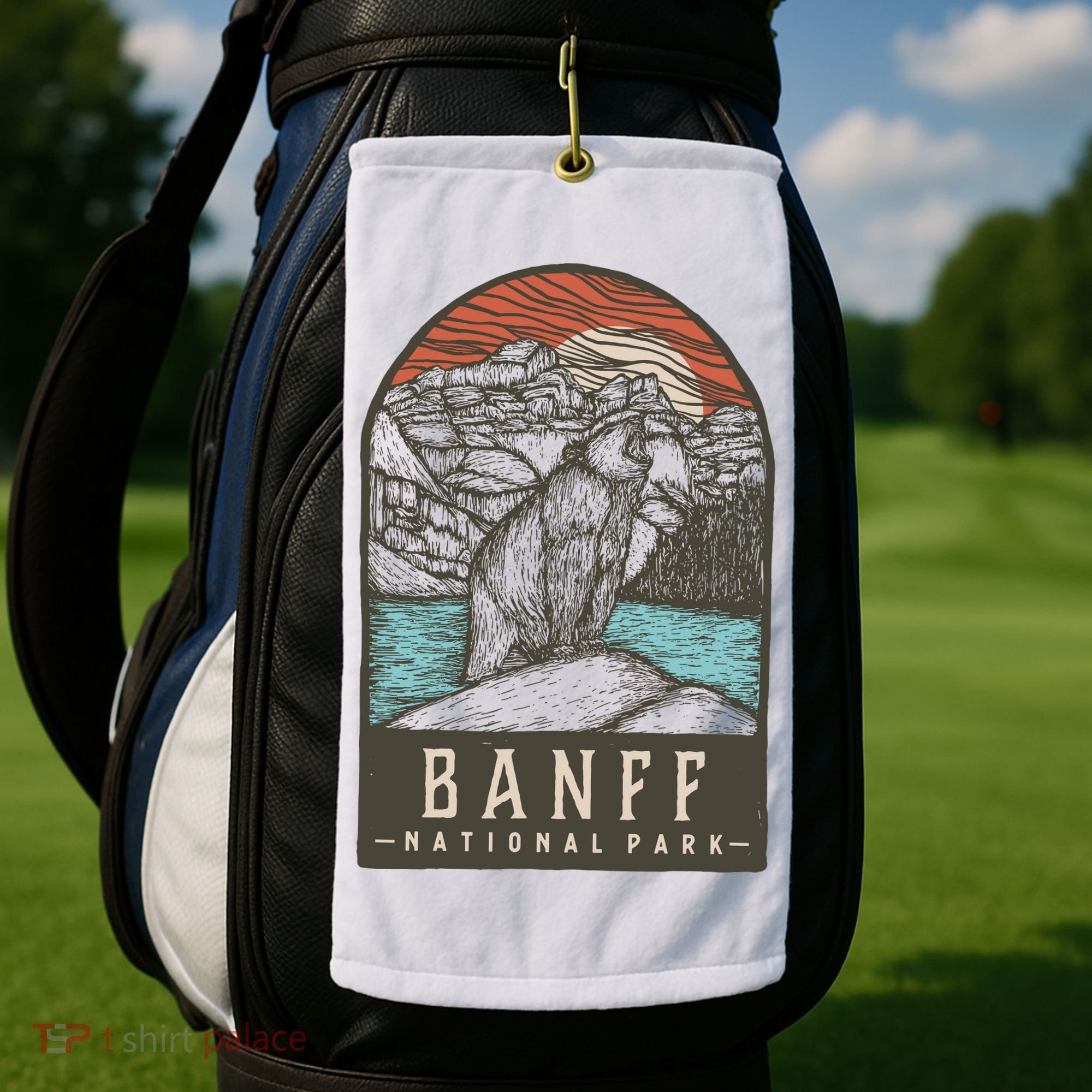 Banff National Park Golf Towel