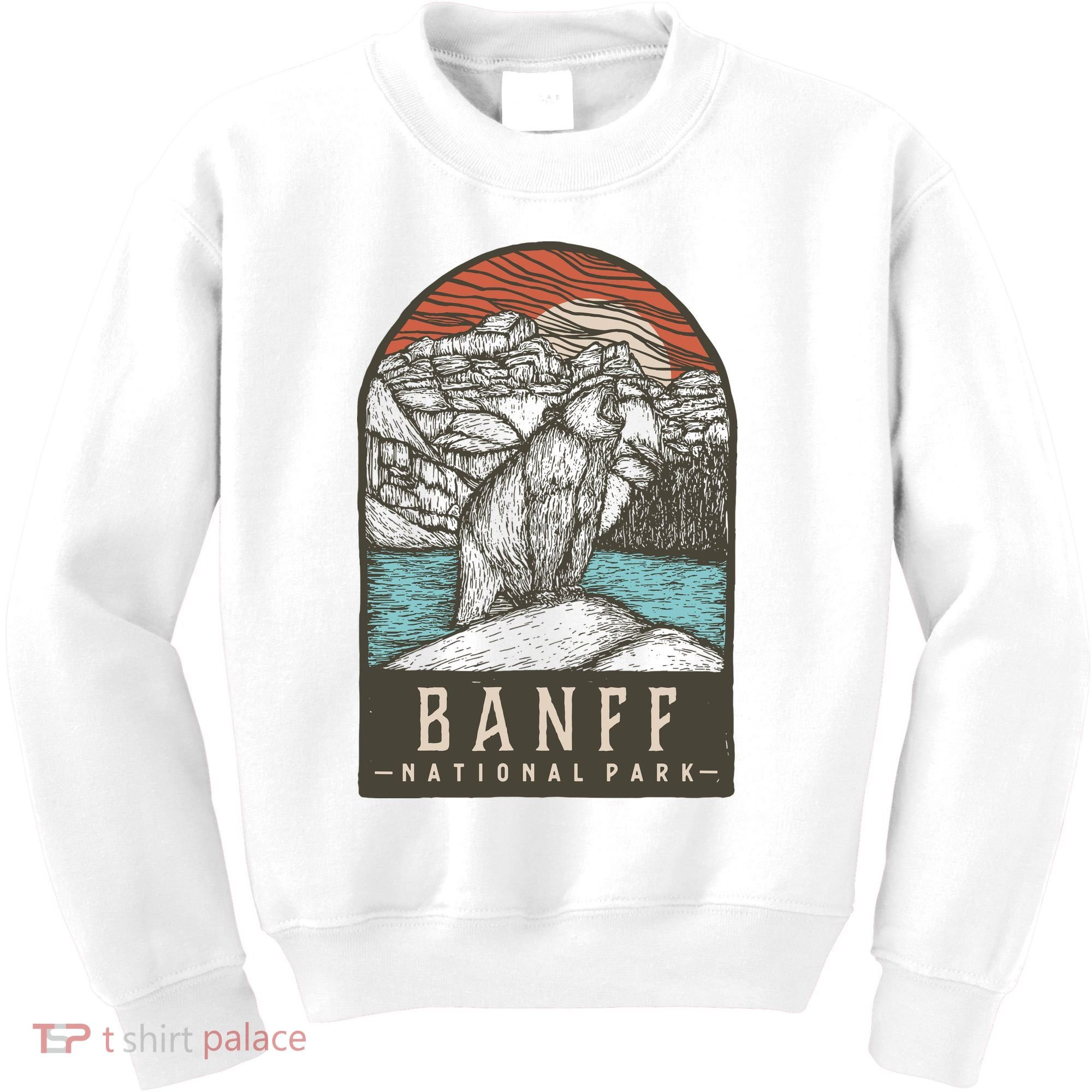 Banff National Park Kids Sweatshirt