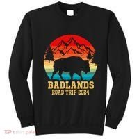 Badlands National Park South Dakota Buffalo Bison Road Trip Sweatshirt thumb 0