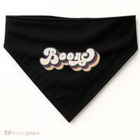 Boone Name Personalized Surname First Name Boone USA-Made Doggie Bandana thumb 0
