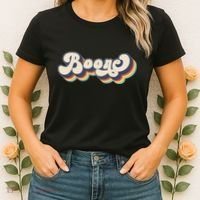 Boone Name Personalized Surname First Name Boone Women's T-Shirt thumb 2