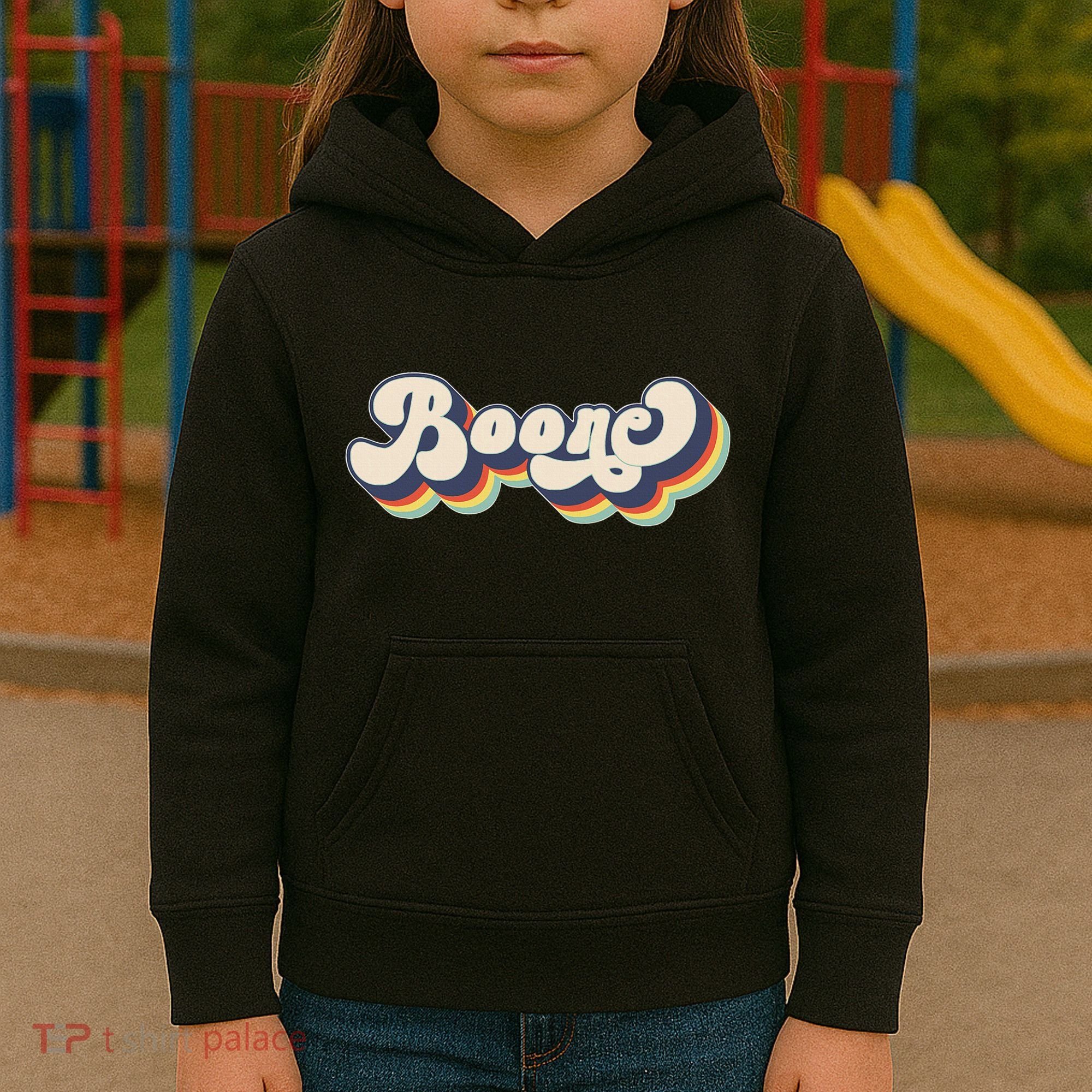 Boone Name Personalized Surname First Name Boone Kids Hoodie