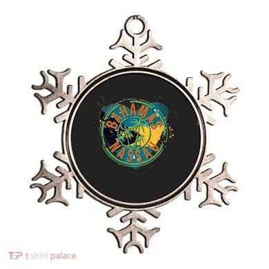 Bahamas Nassau Paint Stamp Emblem Ornament