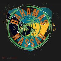 Bahamas Nassau Paint Stamp Emblem Women's Tank Top thumb 5