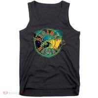 Bahamas Nassau Paint Stamp Emblem Tank Top thumb 0