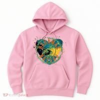 Bahamas Nassau Paint Stamp Emblem Hoodie thumb 0
