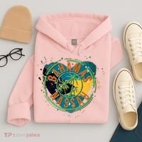 Bahamas Nassau Paint Stamp Emblem Hoodie thumb 4