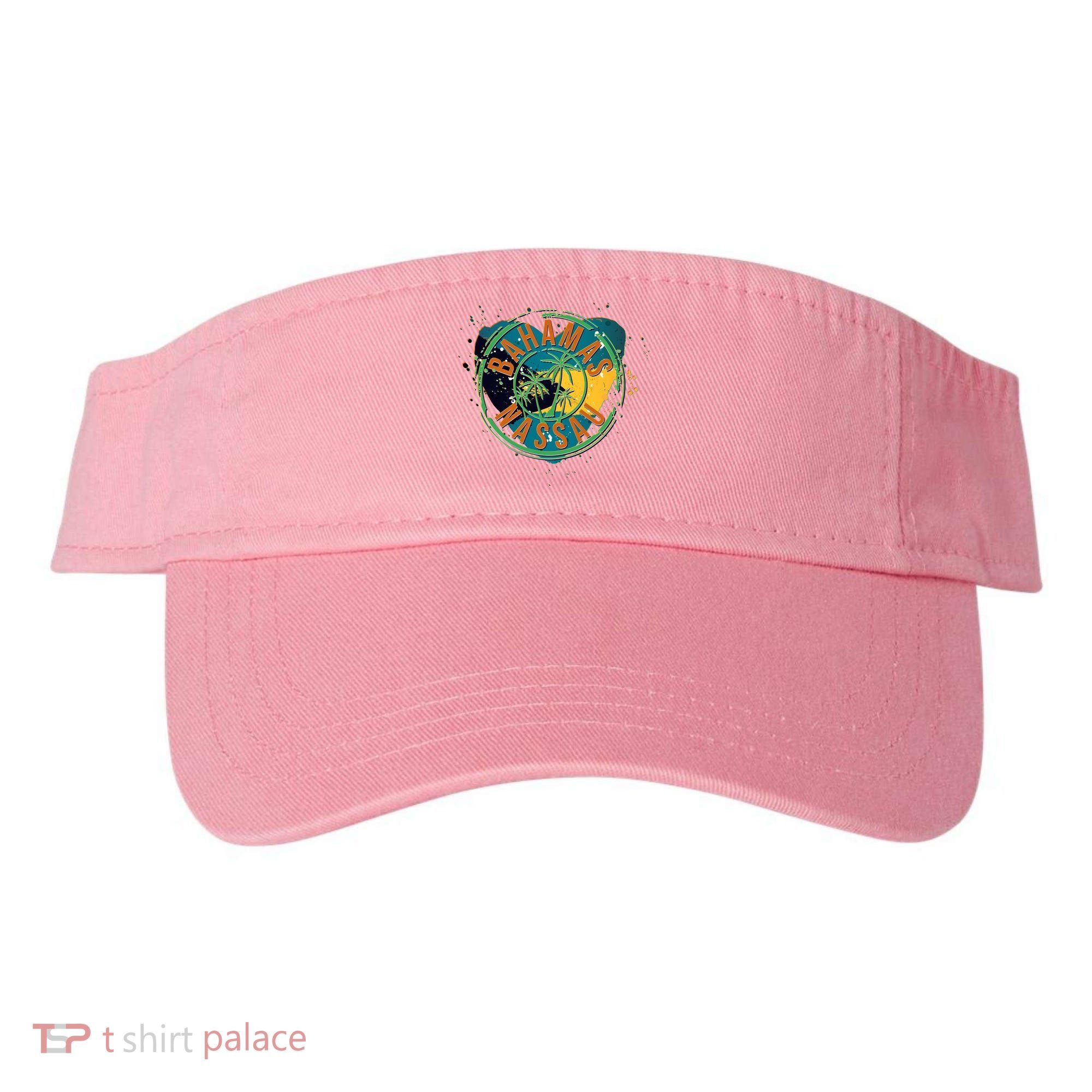 Bahamas Nassau Paint Stamp Emblem Visor