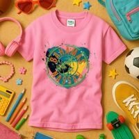 Bahamas Nassau Paint Stamp Emblem Kids T-Shirt thumb 3