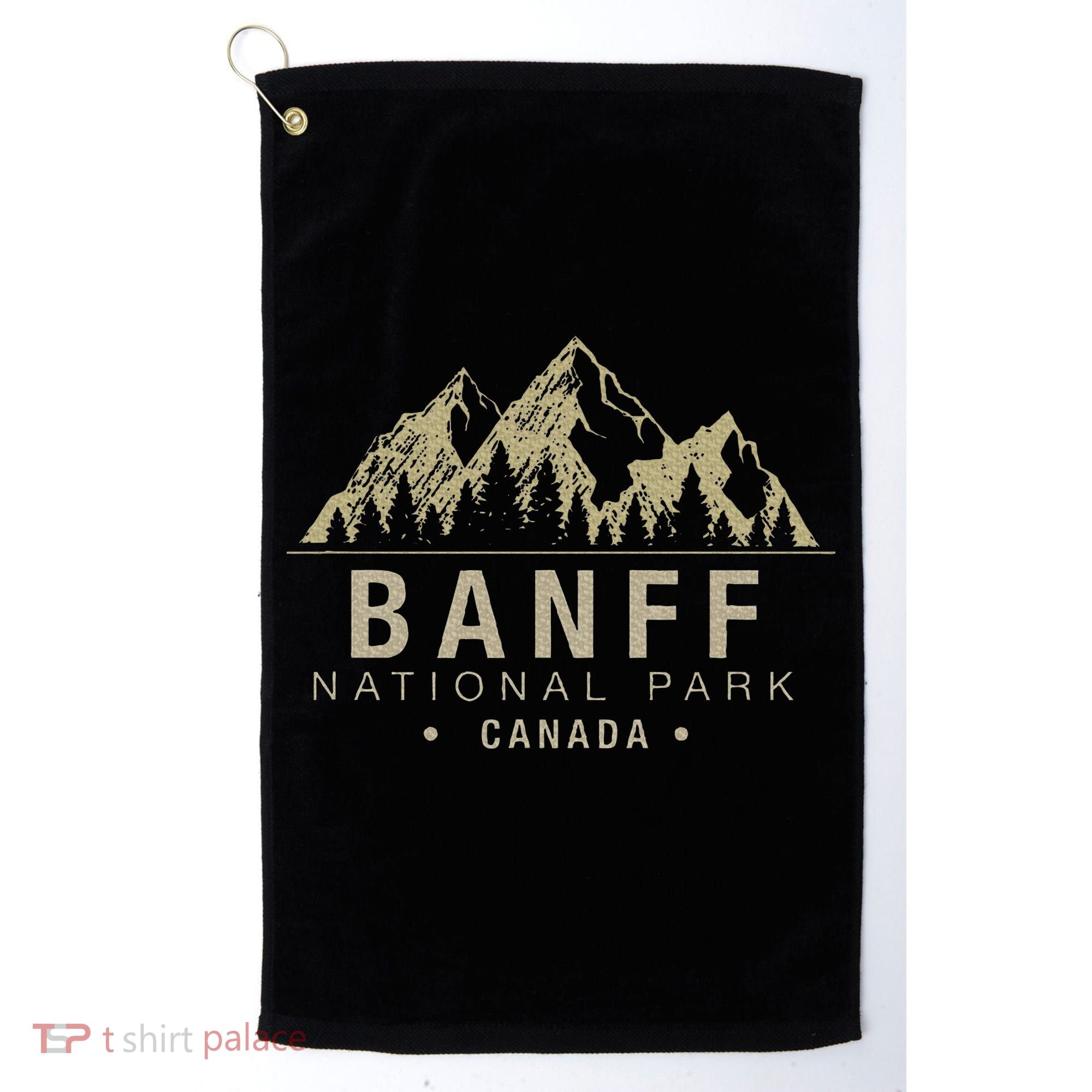 Banff National Park Golf Towel