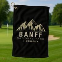 Banff National Park Golf Towel thumb 1
