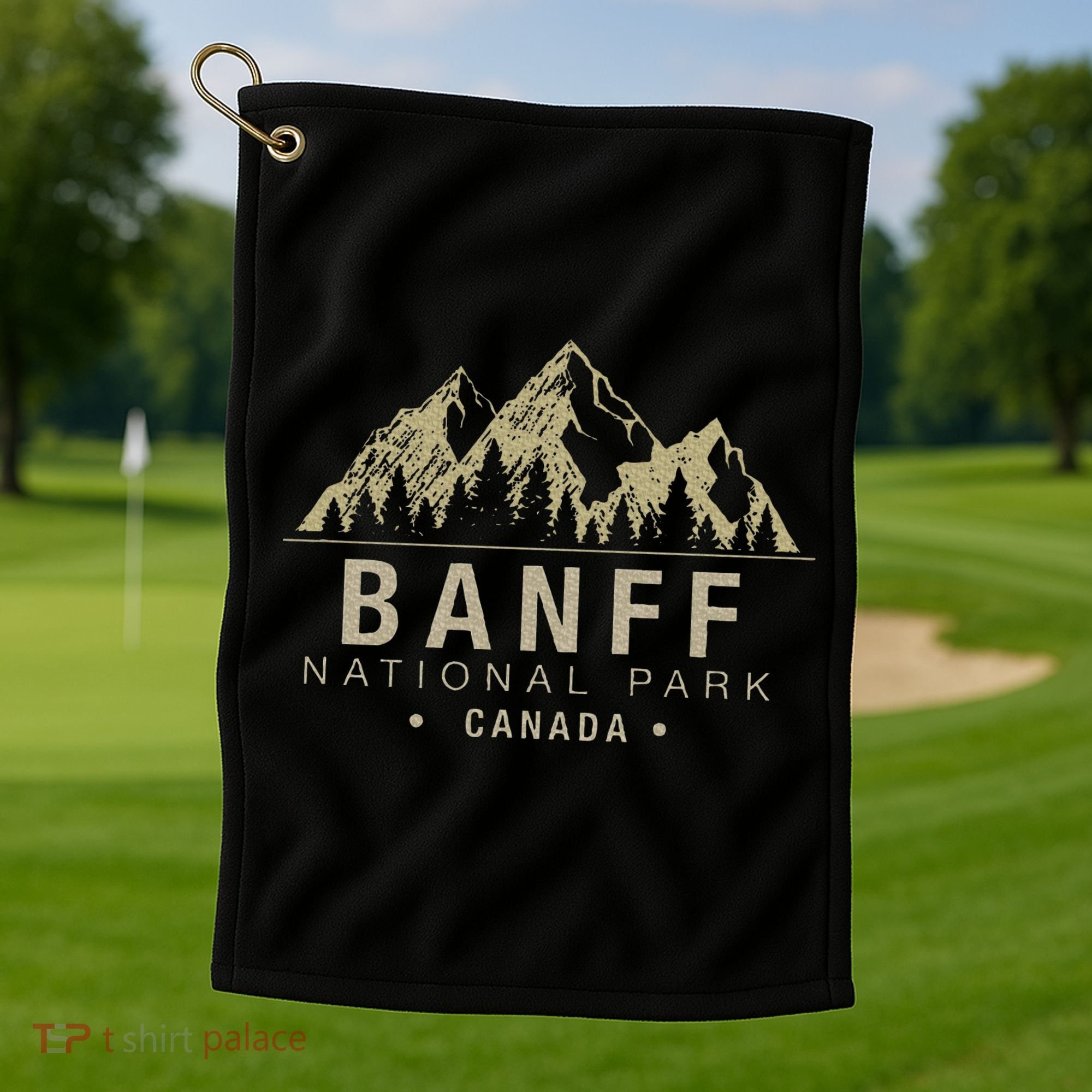 Banff National Park Golf Towel
