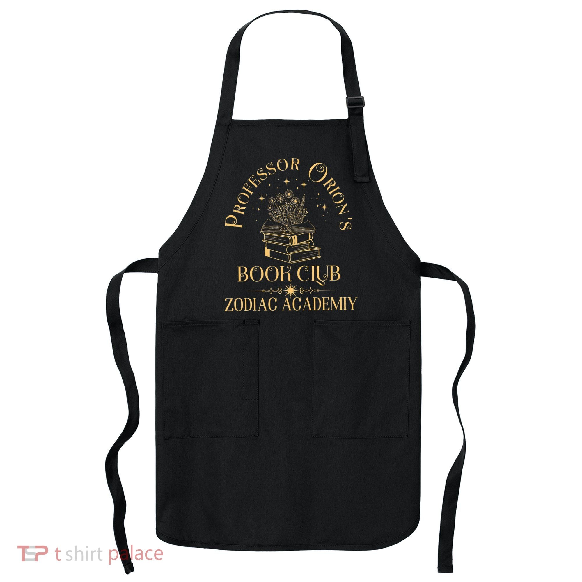 Book Nerd Professor OrionS Book Club Zodiac Academy Apron