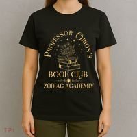 Book Nerd Professor OrionS Book Club Zodiac Academy T-Shirt thumb 4