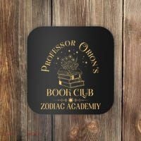 Book Nerd Professor OrionS Book Club Zodiac Academy Coaster thumb 0