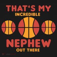 Basketball Nephew Quote For Aunt Uncle Gift Ornament thumb 1