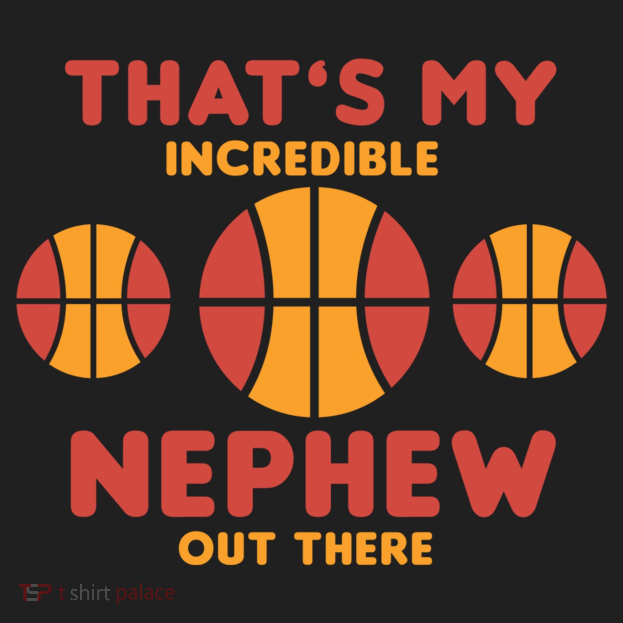 Basketball Nephew Quote For Aunt Uncle Gift Golf Towel