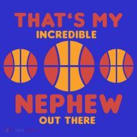 Basketball Nephew Quote For Aunt Uncle Gift Apron thumb 3