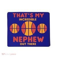 Basketball Nephew Quote For Aunt Uncle Gift Mousepad thumb 0