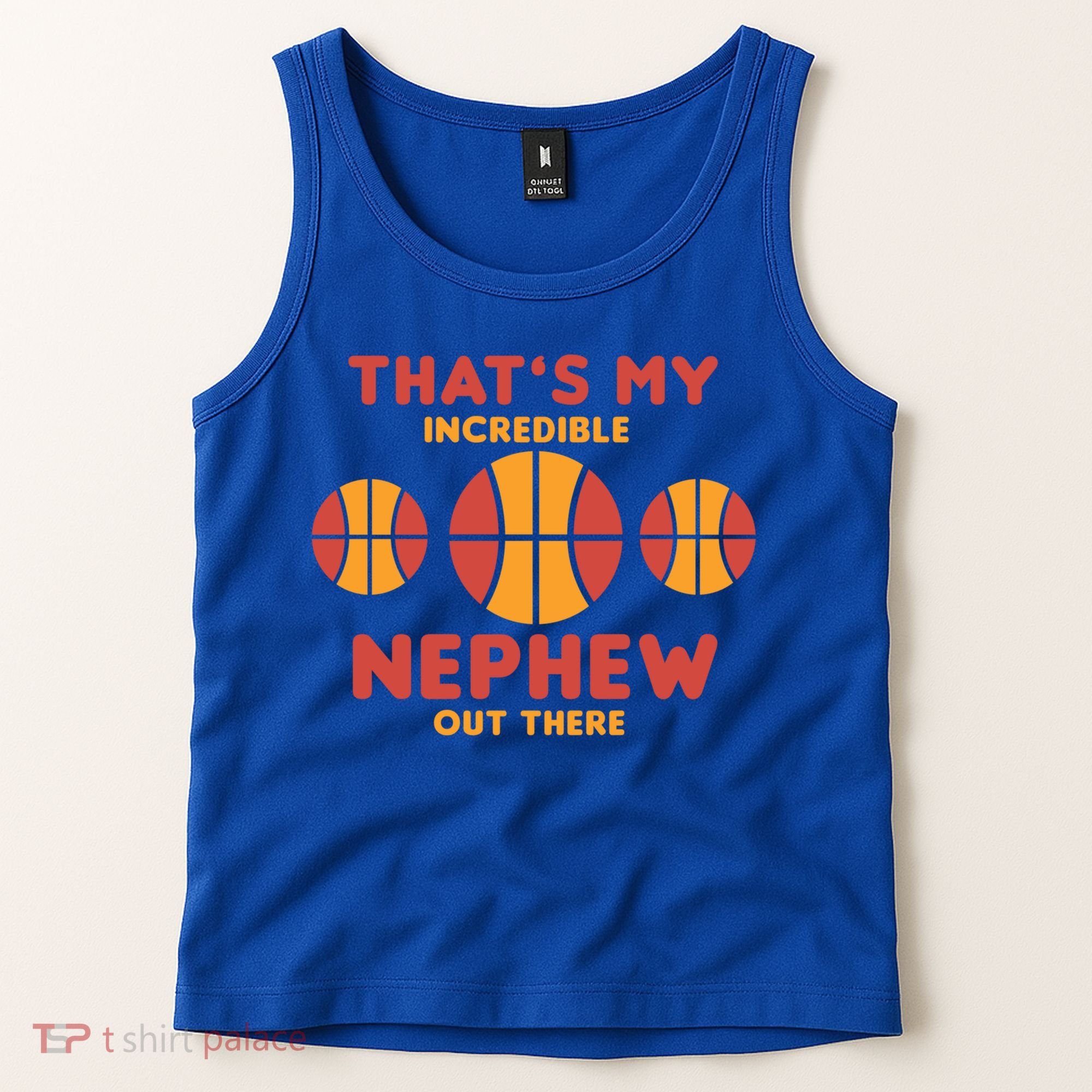 Basketball Nephew Quote For Aunt Uncle Gift Tank Top
