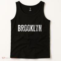Brooklyn Ny Retro Text New York Love Brooklyn Bridge Tank Top thumb 2