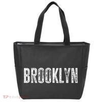Brooklyn Ny Retro Text New York Love Brooklyn Bridge Tote Bag thumb 0