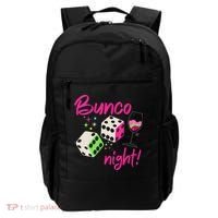 Bunco Night Retro Dice Wine Prize Backpack thumb 0