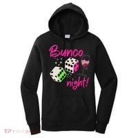 Bunco Night Retro Dice Wine Prize Women's Hoodie thumb 0
