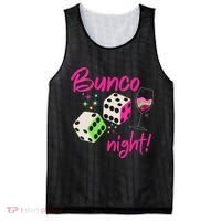 Bunco Night Retro Dice Wine Prize Mesh Reversible Basketball Jersey Tank thumb 0