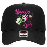 Bunco Night Retro Dice Wine Prize Hat thumb 0